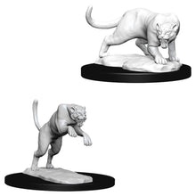 D&D: Nolzur's Marvelous Minis: Panther & Leopard W6 (Unpainted)