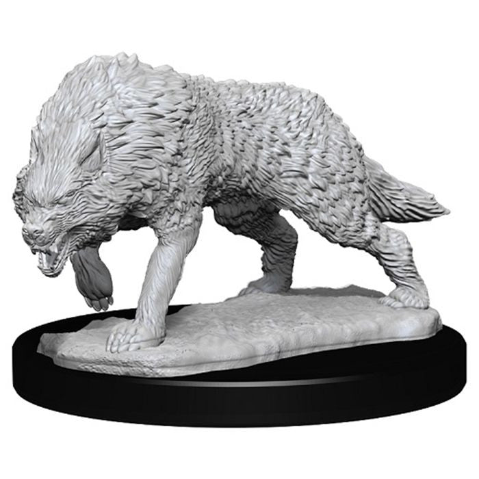 WizKids Deep Cuts Minis: Timber Wolves W7 (Unpainted)