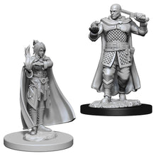 D&D: Nolzur's Marvelous Minis: Human Ranger & Moon Elf Sorcerer W8 (Unpainted)