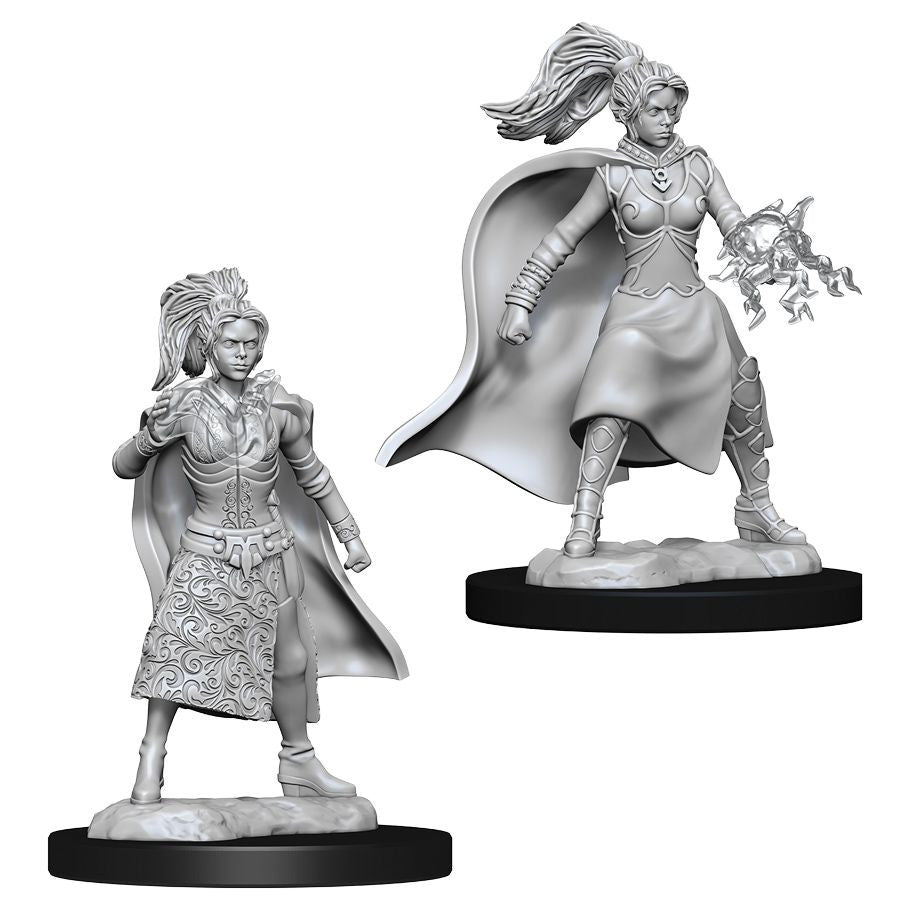 D&D: Nolzur's Marvelous Minis: Female Human Sorcerer W10 (Unpainted)