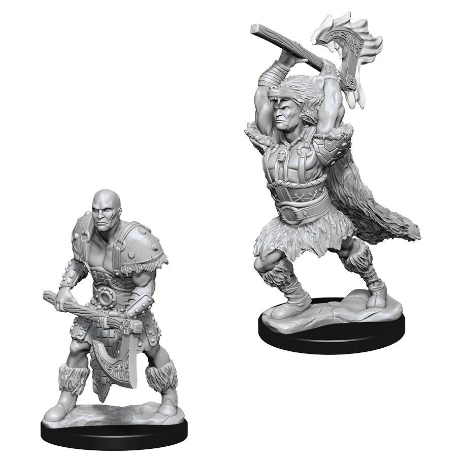 D&D: Nolzur's Marvelous Minis: Male Goliath Barbarian W10 (Unpainted)