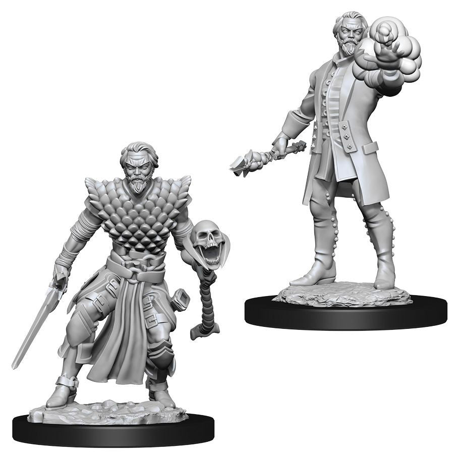 D&D: Nolzur's Marvelous Minis: Male Human Warlock W10 (Unpainted)