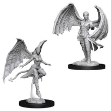 D&D: Nolzur's Marvelous Minis: Succubus & Incubus W10 (Unpainted)