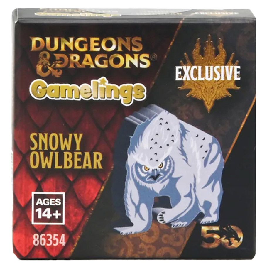 D&D: Gamelings: Snowy Owlbear