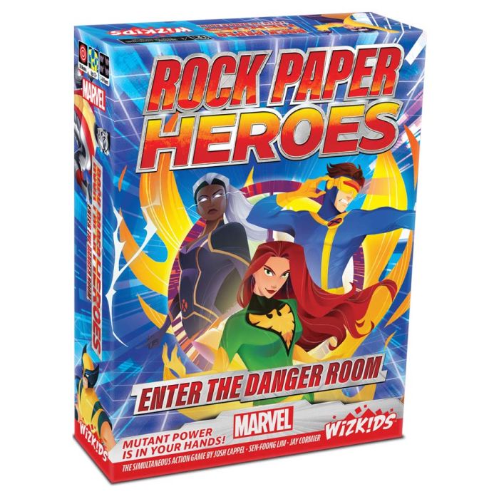 Rock Paper Heroes: Marvel: Enter The Danger Room - Cats In Hat Inc.
