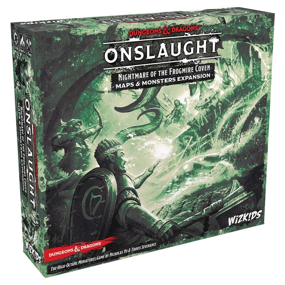 D&D: Onslaught: Nightmare Of The Frogmire Coven: Maps & Monsters Expansion