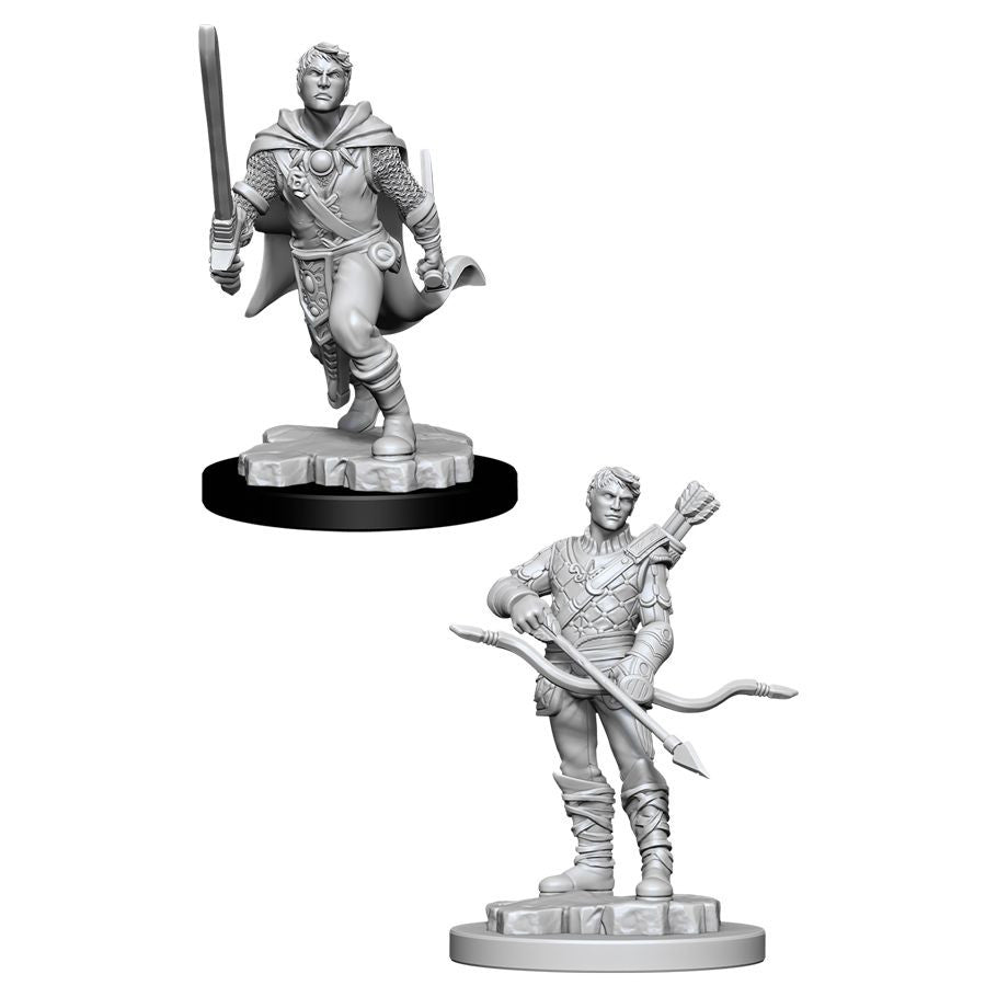 D&D: Nolzur's Marvelous Minis: Male Human Ranger W11 (Unpainted)