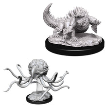 D&D: Nolzur's Marvelous Minis: Grell & Basilisk W11 (Unpainted)