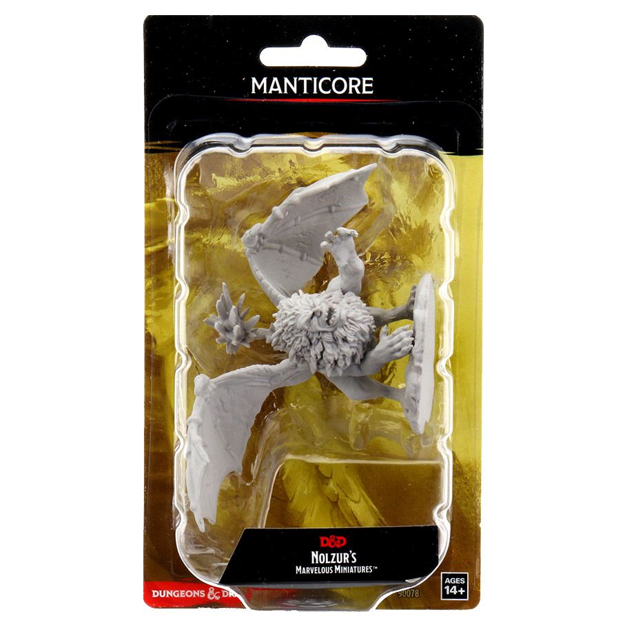 D&D: Nolzur's Marvelous Minis: Manticore W12 (Unpainted)