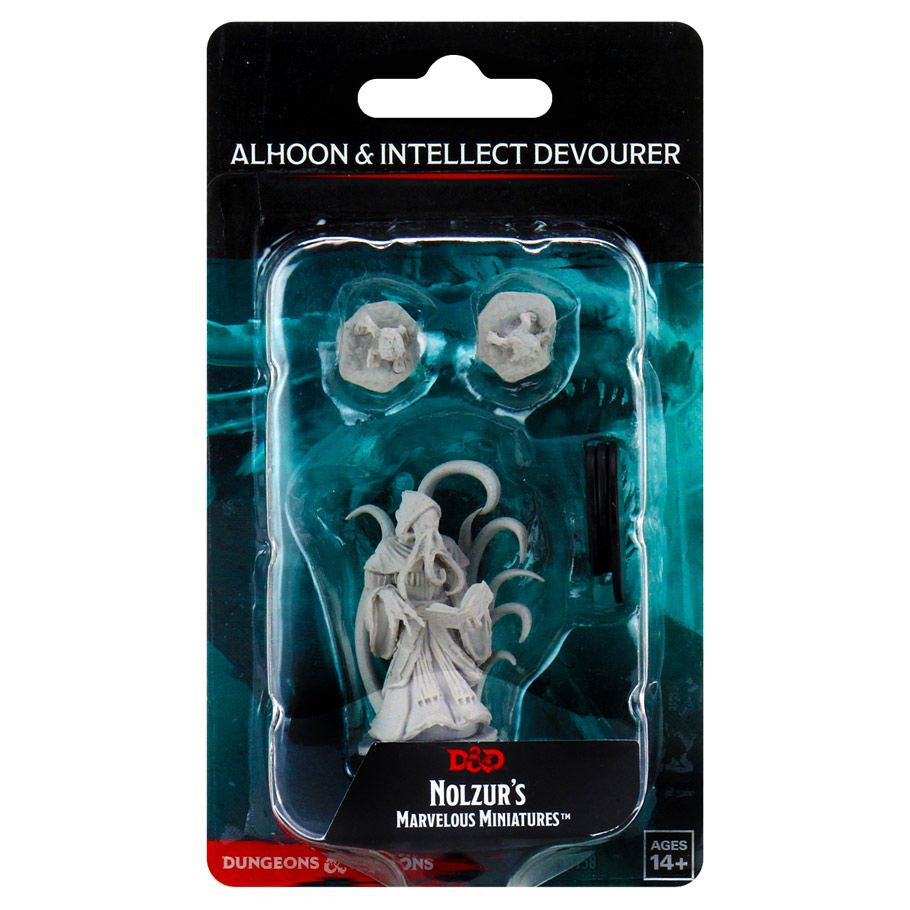 D&D: Nolzur's Marvelous Minis: Alhoon & Intellect Devourers W13 (Unpainted)