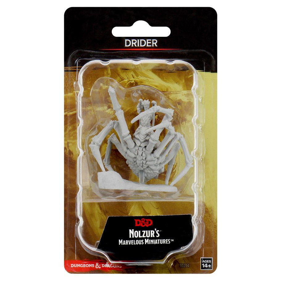 D&D: Nolzur's Marvelous Minis: Drider W12.5 (Unpainted)