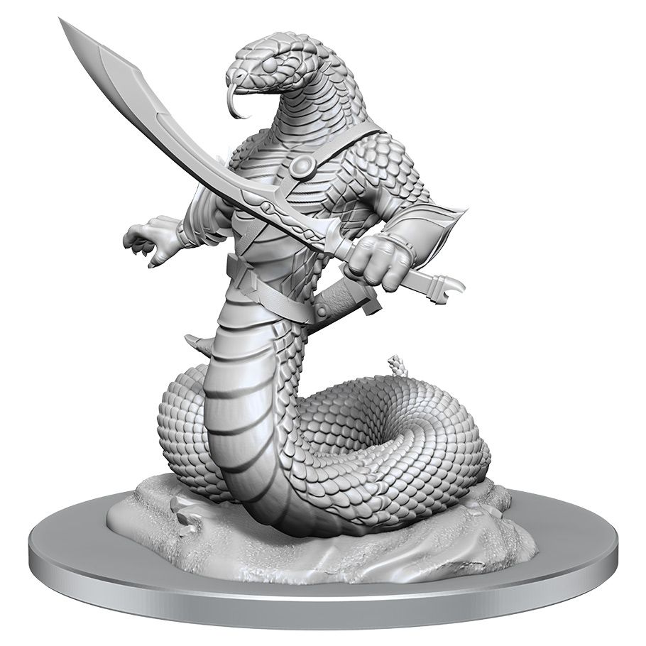 D&D: Nolzur's Marvelous Miniatures: Yuan-Ti Abomination Wave 18 (Unpainted)