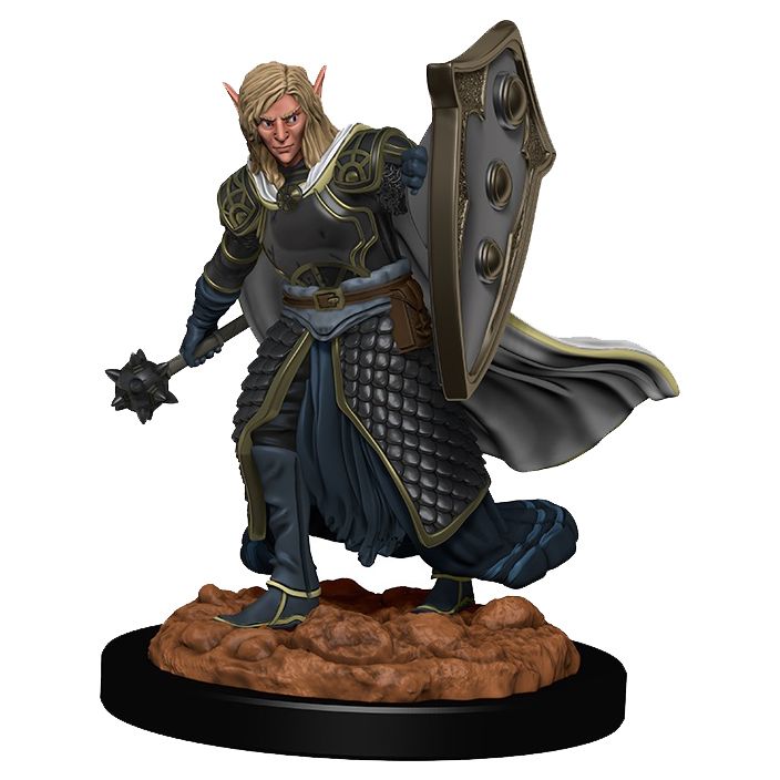 D&D: Icons Of The Realms: Premium Figures: Elf Male Cleric