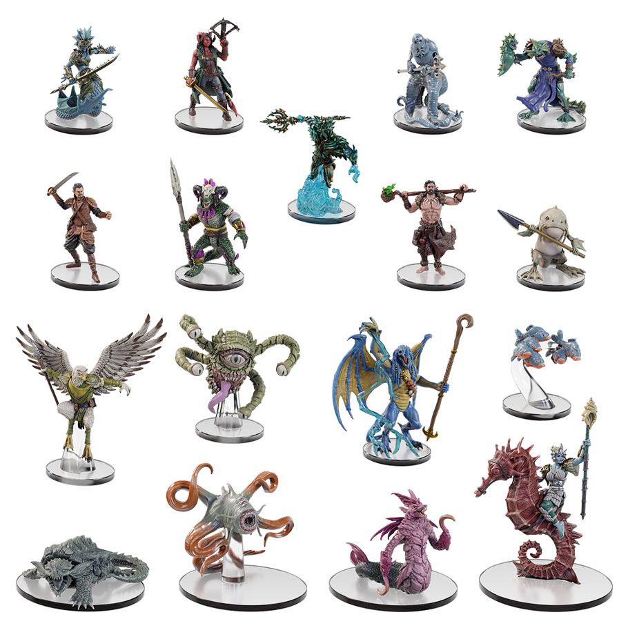 D&D: Icons Of The Realms: Seas & Shores Set 28 Booster Case (32)