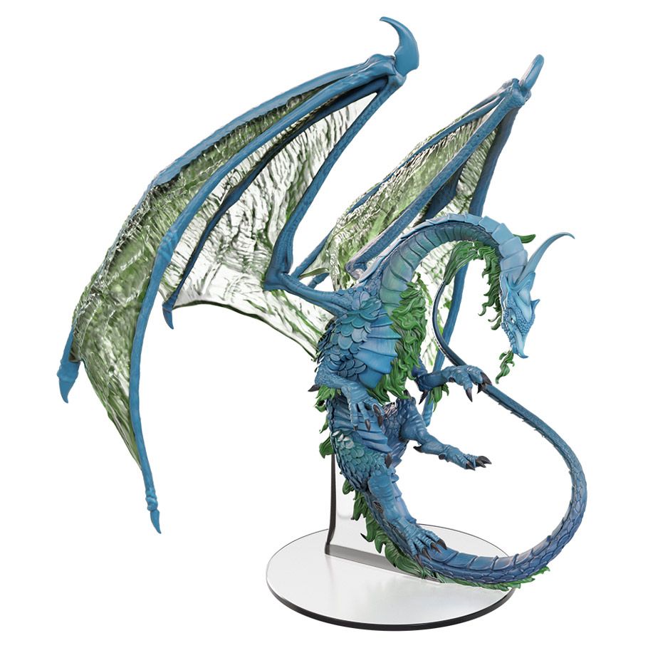 D&D: Icons Of The Realms: Adult Moonstone Dragon