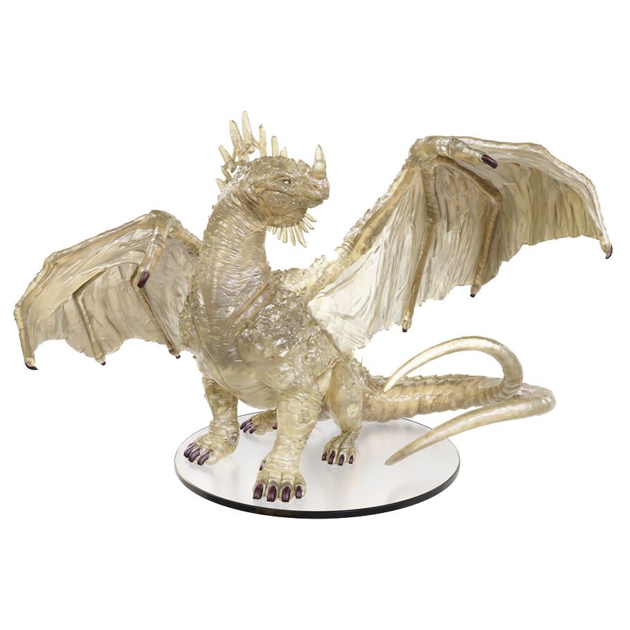 D&D: Icons of the Realms: Adult Crystal Dragon By WizKids