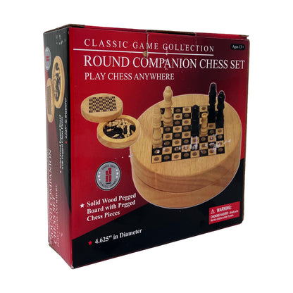 Chess: Round Companion Set