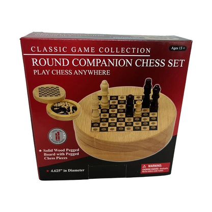 Chess: Round Companion Set