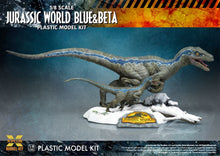 1/8 Jurassic World Dominion Blue & Beta Velociraptors w/Detailed Base