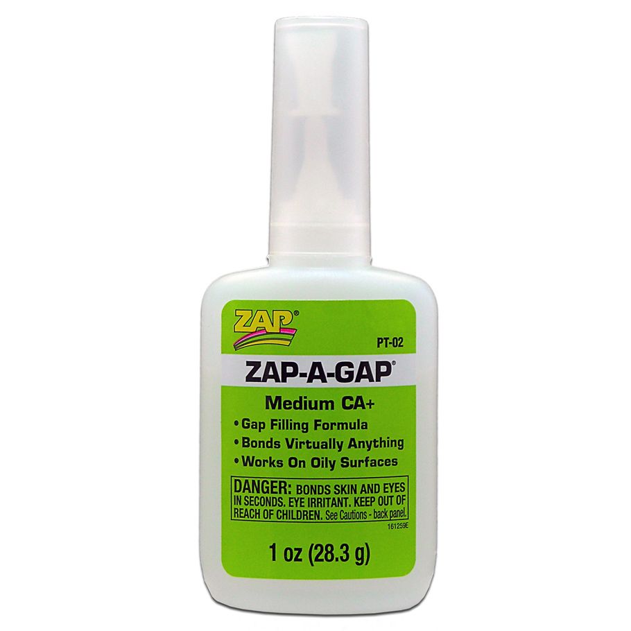 1oz Zap-a-Gap Medium CA+ 12 Seconds By Zap-A-Gap