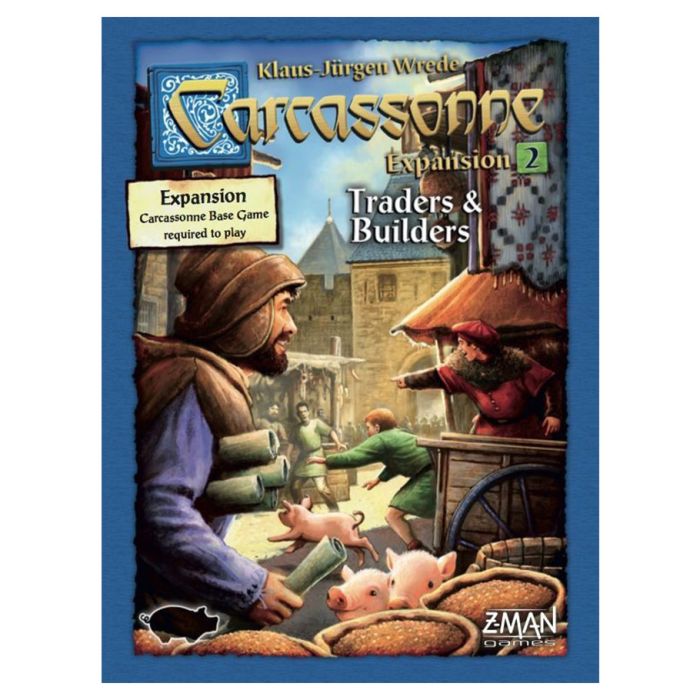 Carcassonne: Traders & Builders Expansion 2 - Cats In Hat Inc.