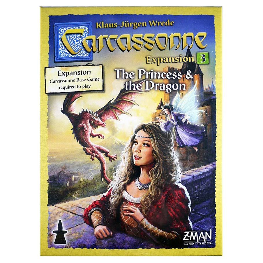 Carcassonne: The Princess & The Dragon Expansion 3 - Cats In Hat Inc.