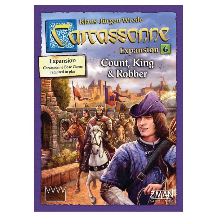 Carcassonne: Count, King & Robber Expansion 6 - Cats In Hat Inc.