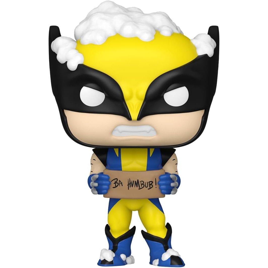 Funko Pop! Marvel! Marvel Comics - Wolverine with Sign Holiday