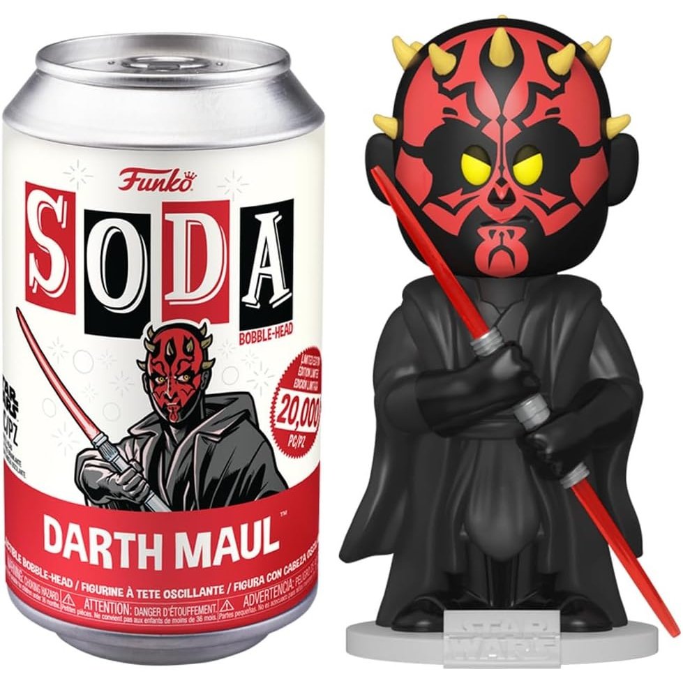 Funko Pop! Soda! Star Wars - Darth Maul (Styles May Vary)