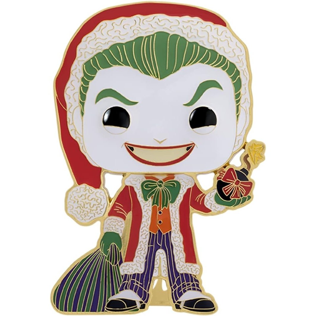 Funko Pop! Pin! DC! Holiday Joker (Styles May Vary)