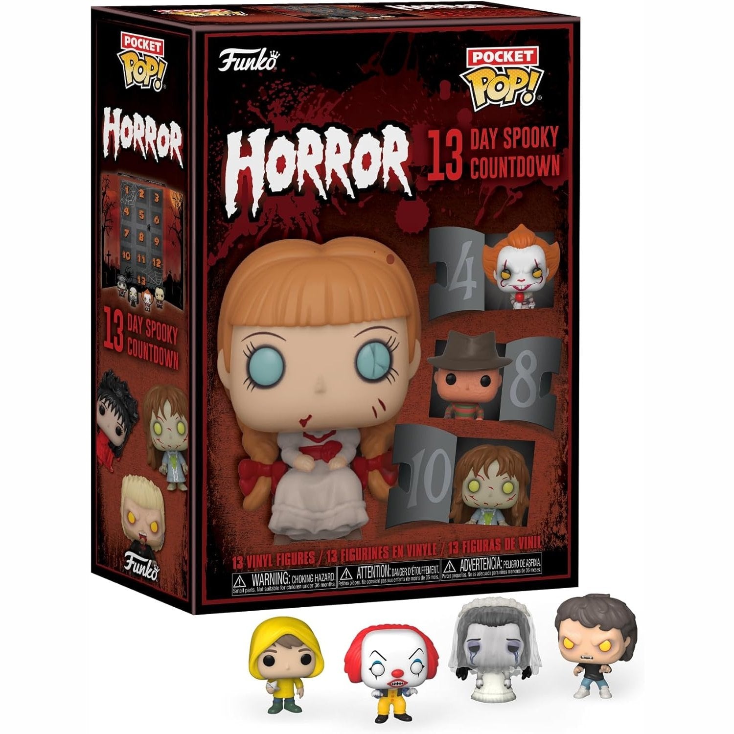 Funko! Advent Calendar: Horror - 13-Day Spooky Countdown Calendar