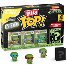 Funko! Bitty Pop! Movies! Teenage Mutant Ninja Turtles - 8-Bit 4PK - Cats In Hat Inc.