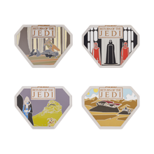 Funko Pop! Pin! Movies! Star Wars: Return of the JediJ 40th Anniversary - Enamel Pin 4-Pack - Cats In Hat Inc.