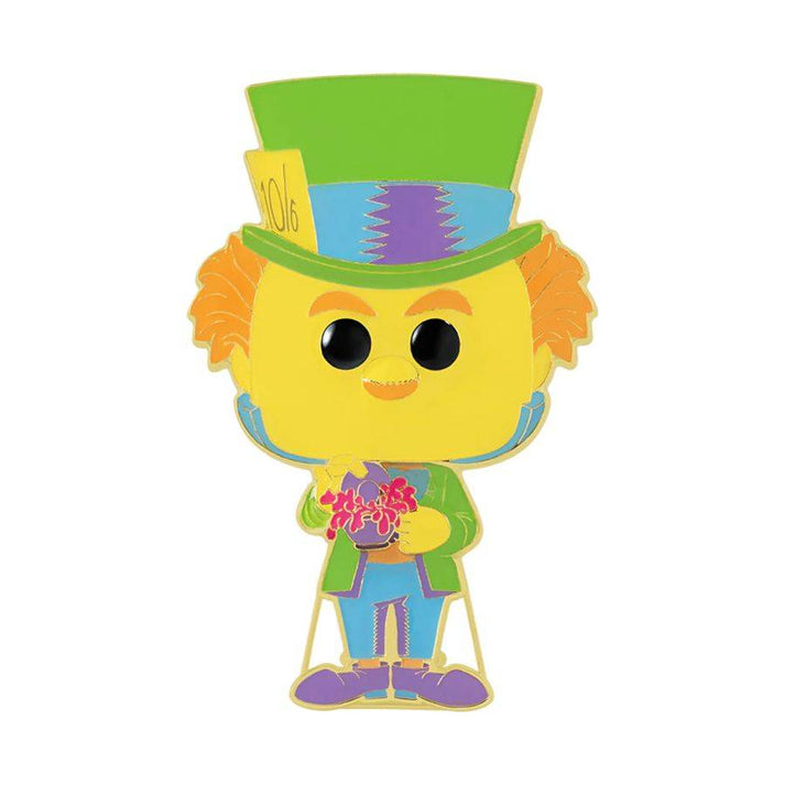 Funko Pop! Pin! Disney! Alice in Wonderland (1951) - Mad Hatter Glow Blacklight