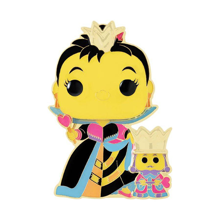 Funko Pop! Pin! Disney! Alice in Wonderland (1951) - Queen & King Glow Blacklight